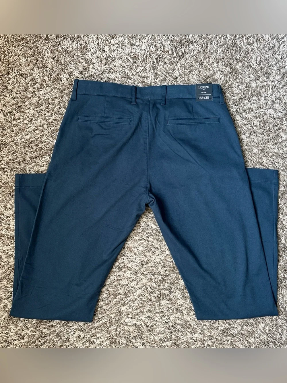 J. Crew Men's Chinos in Slate Blue